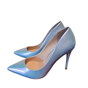 ALDO Women's Stessy Dress Pump steel blue gorgeous size‎ 8.5